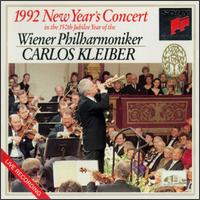 1992 New Year's Concert in the 150th Jubille Year of the Wiener Philharmoniker - Wiener Philharmoniker; Carlos Kleiber (conductor)