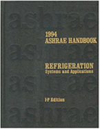 1994 Ashrae Handbook: Refrigeration - 