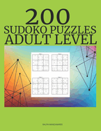 200 Sudoko Puzzles: Adult Level