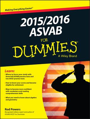 2015 / 2016 ASVAB For Dummies - Powers, Rod