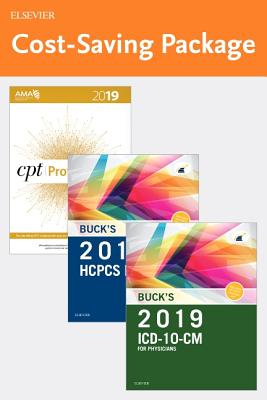 2019 ICD-10-CM Physician Edition, 2019 HCPCS Professional Edition and AMA 2019 CPT Professional Edition Package - Buck, Carol J