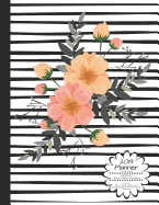 2019 Planner Pretty Flower Organize Your Weekly, Monthly, & Daily Agenda: Features Year at a Glance Calendar, List of Holidays, Motivational Quotes and Plenty of Note Space