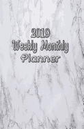 2019 Planner Weekly and Monthly: (november 2018 Through January 2020) 5.25 X 8 Weekly Monthly Academic Planner Yearly Agenda (Grey Marble)