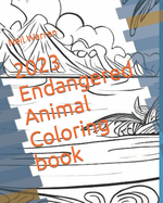 2023 Endangered Animal Coloring book