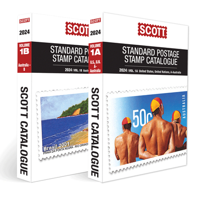 2024 Scott Stamp Postage Catalogue Volume 1: Cover Us, Un, Countries A-B (2 Copy Set): Scott Stamp Postage Catalogue Volume 1: Us, Un and Contries A-B - Bigalke, Jay, and Jim Kloetzel (Consultant editor), and Snee, Chad
