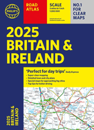 2025 Philip's Road Atlas Britain and Ireland: (A4 Paperback)