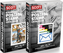 2025 Scott Stamp Postage Catalogue Volume 1: Cover Us, Un, Countries A-B (2 Copy Set): Scott Stamp Postage Catalogue Volume 1: Us, Un and Contries A-B