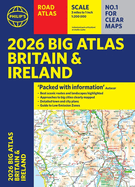 2026 Philip's Big Road Atlas of Britain & Ireland: (A3 Paperback)
