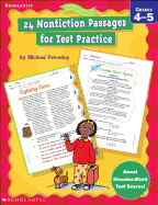 24 Nonfiction Passages for Test Practice: Grades 4-5