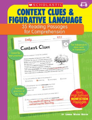 35 Reading Passages for Comprehension: Context Clues & Figurative Language: 35 Reading Passages for Comprehension - Beech, Linda Ward
