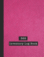 365 Inventory Log Book: Basic Inventory Log Book - The large record book to keep track of all your product inventory quickly and easily - Tan leather effect cover design
