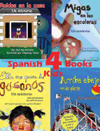 4 Spanish Books for Kids - 4 libros para nios: With pronunciation guide in English