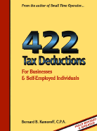 422 Tax Deductions for Business and Self-Employed Individuals - Kamoroff, Bernard B, CPA