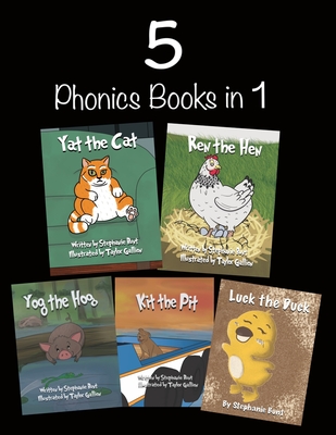 5 Phonics Books in 1: Short Vowel Sounds - Bunt, Stephanie Marie