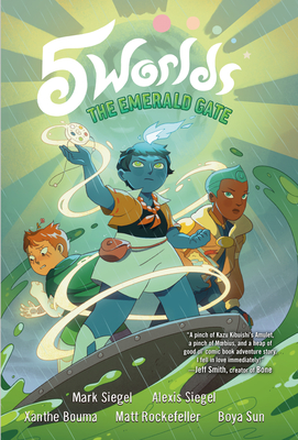 5 Worlds Book 5: The Emerald Gate: (A Graphic Novel) - Siegel, Mark, and Siegel, Alexis