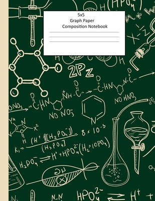 5 x 5 Graph Paper Composition Notebook: Green Grid Paper Notebook-Quad Ruled-Perfect all-purpose graphing notebook for lab notes, drawing, writing, school notes, and capturing ideas. - Notebooks, Not Your Ordinary