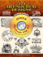 571 Art Nouveau Designs - Campana, D M (Editor)