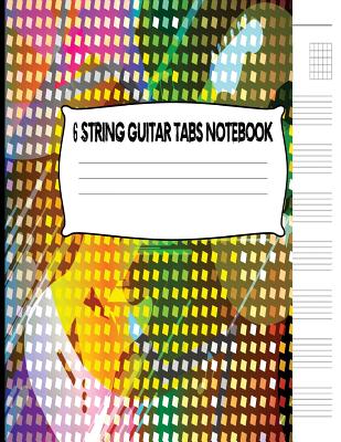 6 String Guitar Tab Notebook: Tablature and Chord Music Paper for Guitar Players, Musicians, Students and Teachers - Publishing, Kc