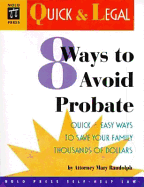 8 Ways to Avoid Probate - Randolph, Mary