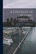 A Checklist of Oceanic Languages