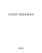 A Cindy Sherman: 1991