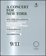 A Concert for New York: Mahler - Symphony No. 2 [Blu-ray]