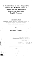 A Contribution to the Comparative Study of the Medieval Visions of Heaven and Hell