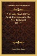 A Genetic Study Of The Spirit Phenomena In The New Testament (1917)