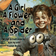 A Girl, A Flower, and A Spider: A Kids Book