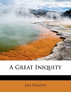 A Great Iniquity