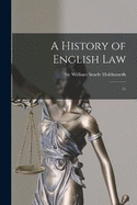A History of English Law: 11