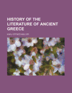 A History of the Literature of Ancient Greece