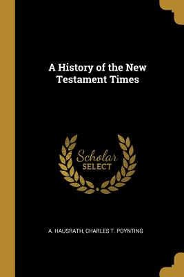 A History of the New Testament Times - Hausrath, A, and Poynting, Charles T