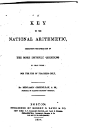 A Key to the National Arithmetic