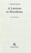 A Lexicon to Herodotus - Powell, J Enoch, Mr.