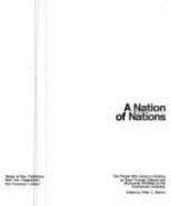 A Nation of Nations - Marzio, Peter C (Editor)