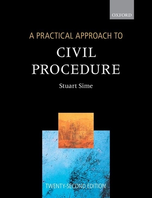 A Practical Approach to Civil Procedure - Sime, Stuart