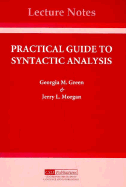 A Practical Guide to Syntactic Analysis