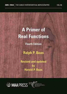 A Primer of Real Functions