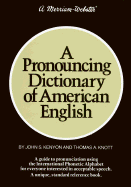 A pronouncing dictionary of American English