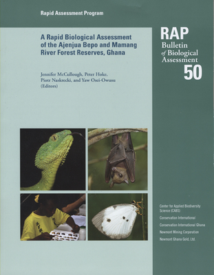 A Rapid Biological Assessment of the Konashen Community Owned Conservation Area, Southern Guyana: Rap Bulletin of Biological Assesesment #51 Volume 51 - Alonso, Leeanne E (Editor), and McCullough, Jennifer (Editor), and Naskrecki, Piotr (Editor)