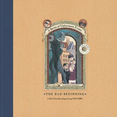 A Series of Unfortunate Events #1: The Bad Beginning [CD] - Snicket, Lemony, and Helquist, Brett (Illustrator)