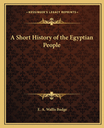 A Short History of the Egyptian People