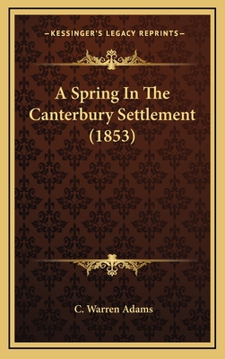 A Spring in the Canterbury Settlement (1853) - Adams, C Warren