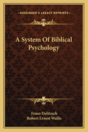 A System Of Biblical Psychology