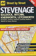 AA Stevenage, Baldock, Hitchin, Knebworth, Letchworth Street by Street: Arlesey, Church End, Henlow, Ickleford, Stotfold, Walkern, Weston