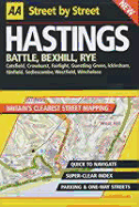 AA Street by Street: Hastings, Battle, Bexhill, Rye