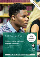 AAT Bookkeeping Transactions: Coursebook