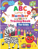 ABC Letter and Number 123 Tracing Book