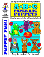 ABC Paper Bag Puppets